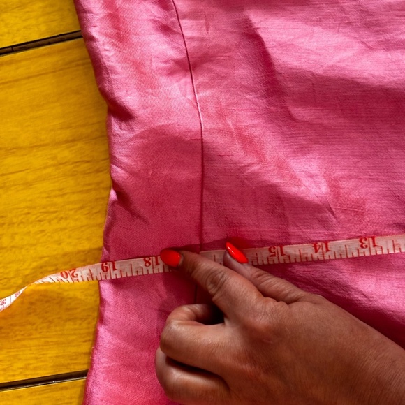 Unreal pink (slightly metallic ) 1960s 70s mod dress - Picture 6 of 8